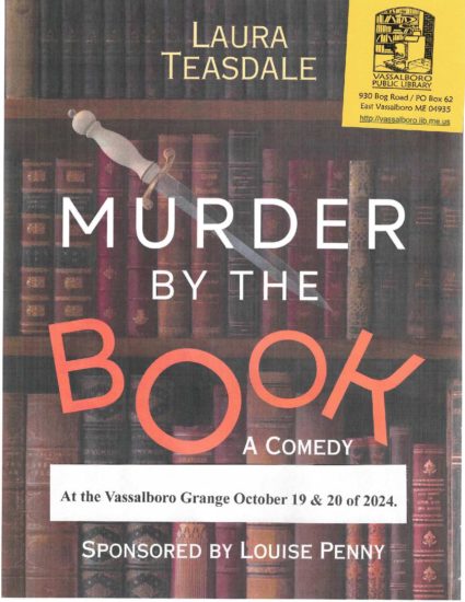 Murder by the Book, Theatrical Play, VPL fundraiser