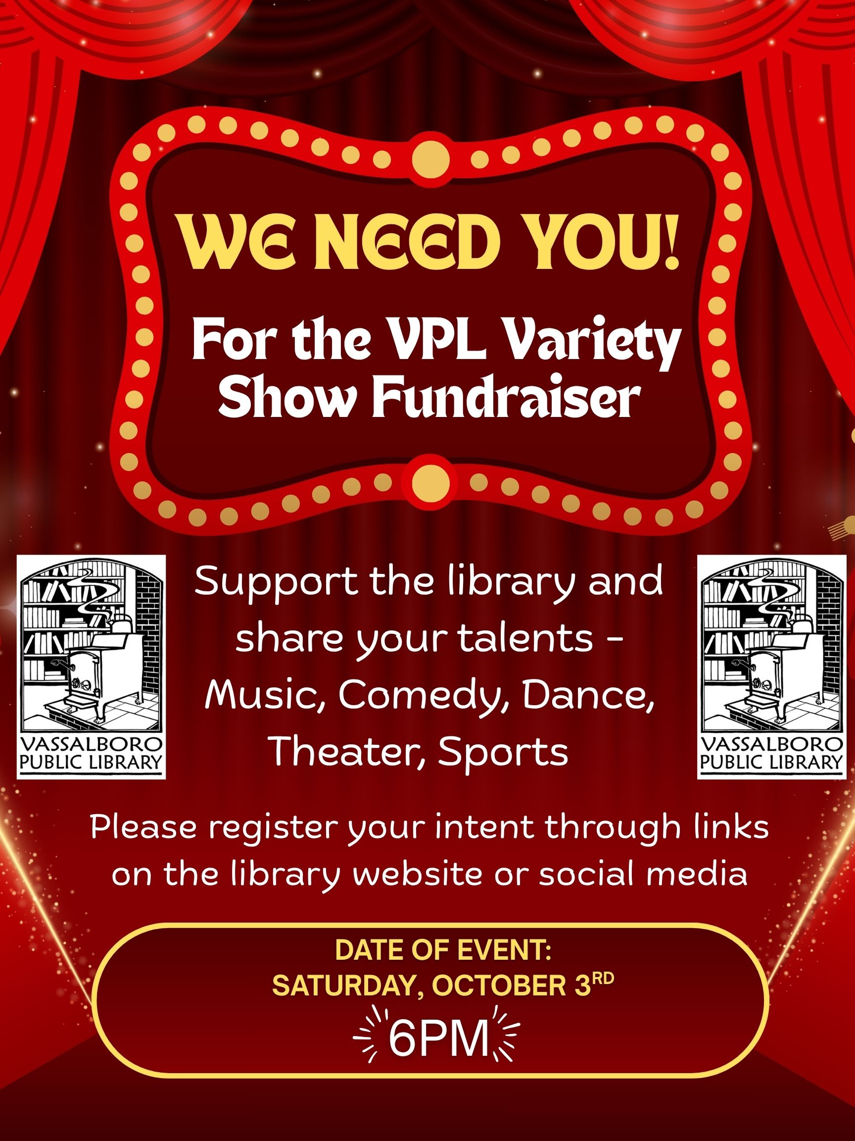 Variety Show fundraiser 2026